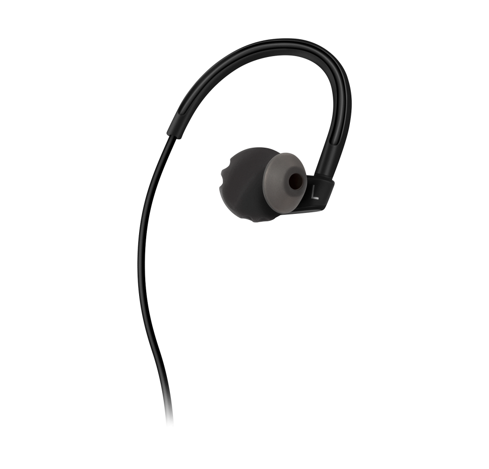 Wireless Heart Rate, In-Ear Sports Headphones 3-buttons Mic/Rem