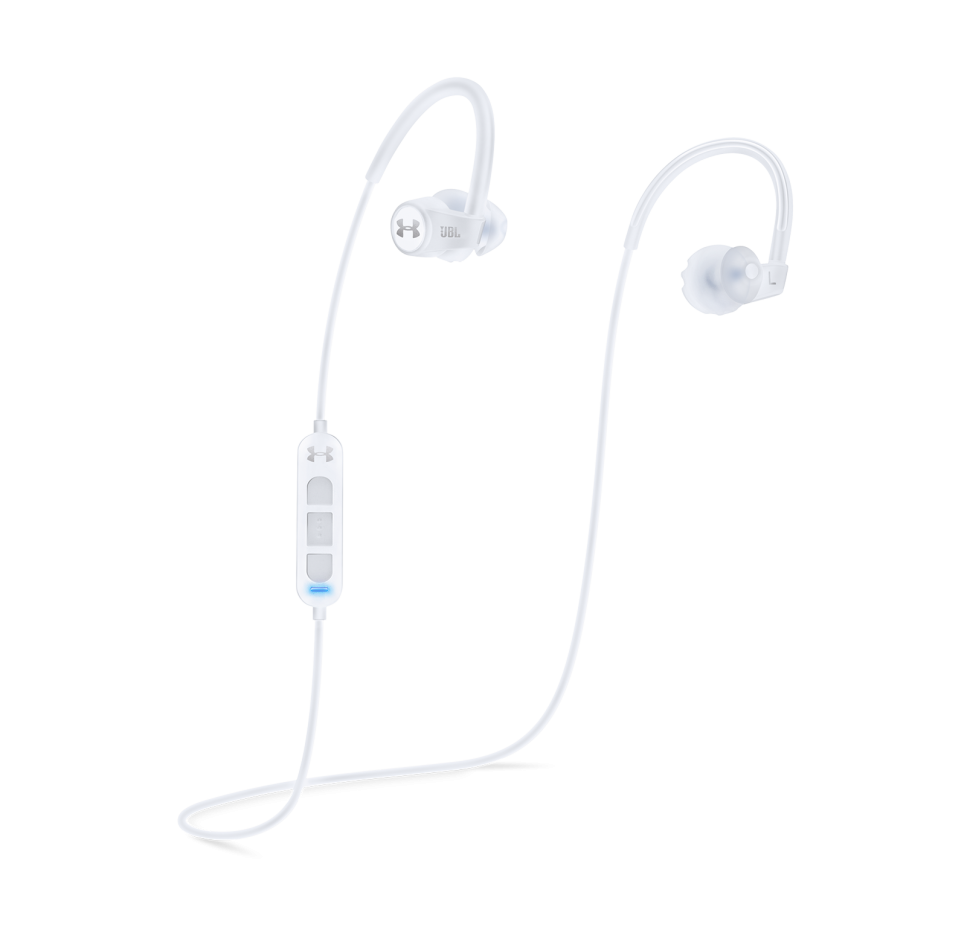 Wireless Heart Rate, In-Ear Sports Headphones 3-buttons Mic/Rem