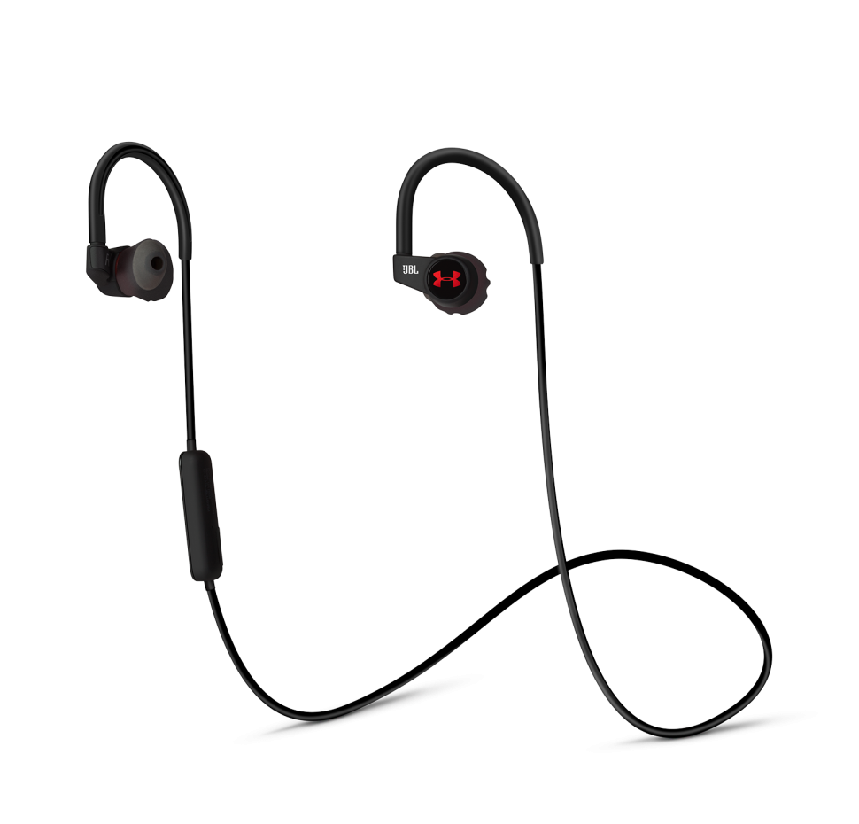 Wireless Heart Rate, In-Ear Sports Headphones 3-buttons Mic/Rem