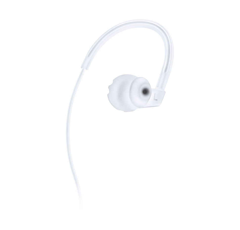 Wireless Heart Rate, In-Ear Sports Headphones 3-buttons Mic/Rem